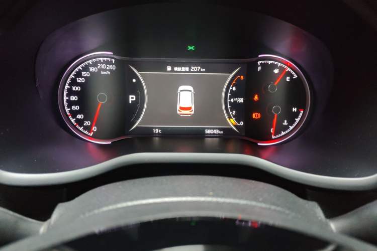 Used Kia Sportage R 2019 2.0L Automatic Smart Luxury Edition Odometer Close Up