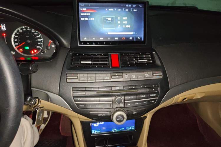 Used Honda Accord 2010 2.4L LX Audio And AC Panel
