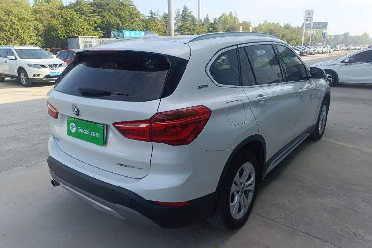 Used BMW X1 New Energy 2019 xDrive25Le Mileage Upgrade Version Rear Right 45 Deg