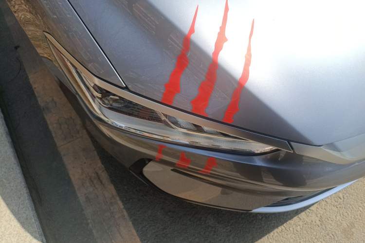 Used BYD Qin PLUS 2024 Honor Edition EV 510KM Leading Model Right Front Headlight