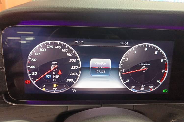 Used Mercedes-Benz E-Class 2019 Restyled E 300 L Sporty and Stylish Edition Instrument Cluster