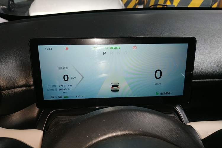 Used Wuling Bingo PLUS 2024 330 km Range Five-Seater Version Instrument Cluster