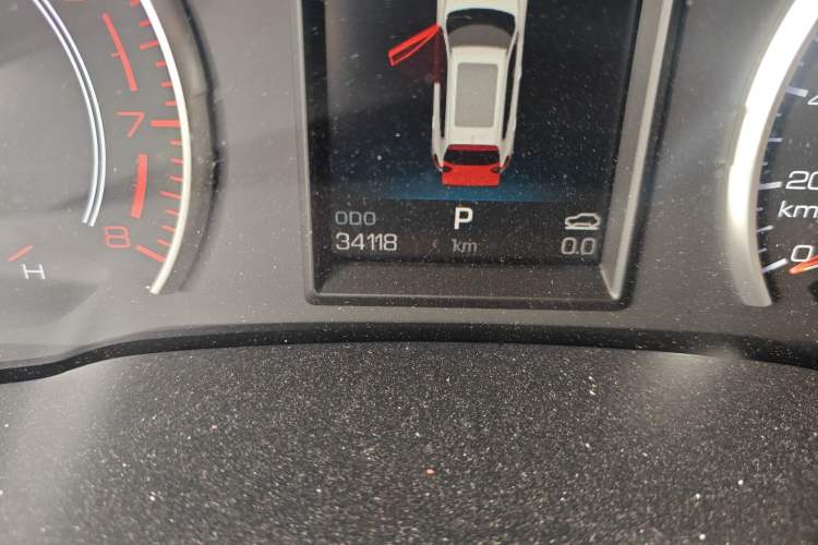 Used Haval H6 2019 Blue Label 1.5 GDIT Automatic Luxury Smart Connectivity Edition Odometer Close Up