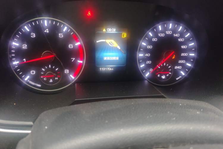 Used Haval H6 2019 Sport Edition 1.5T Manual Two-Wheel Drive Elite Model China VI Standard Odometer Close Up