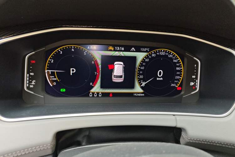 Used Volkswagen Tayron 2023 330TSI Two-Wheel-Drive Luxury Plus Advanced Version Instrument Cluster