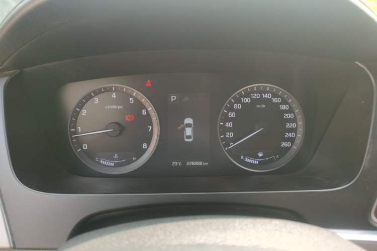 Used Hyundai Sonata 2015 1.6T GLX Advanced Model Instrument Cluster