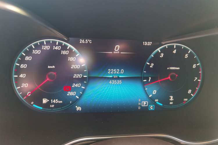 Used Mercedes-Benz GLC 2022 Second Facelift GLC 260 L 4MATIC Luxury Edition Instrument Cluster