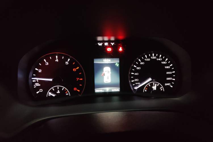 Used Wey VV5 2021 1.5T Two-Wheel Drive Color Pioneer Instrument Cluster