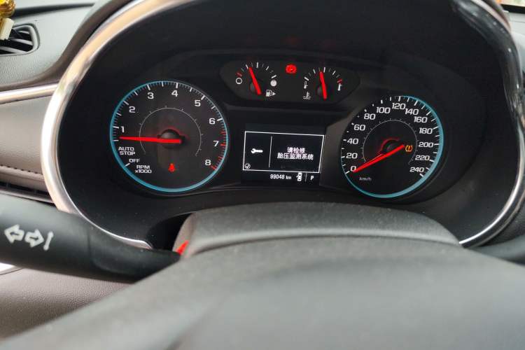 Used Chevrolet Malibu XL 2018 530T Automatic RuiChi Edition Odometer Close Up