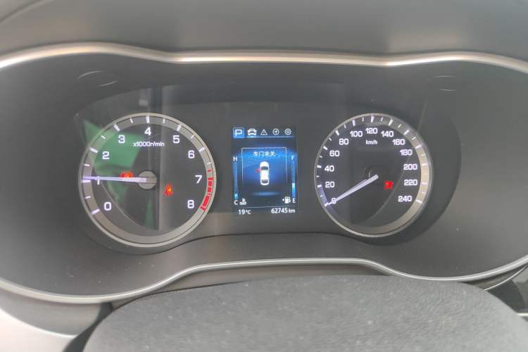 Used CHANGAN Eado 2019 Blue Whale Edition 280T GDI DCT High-Speed Model Instrument Cluster