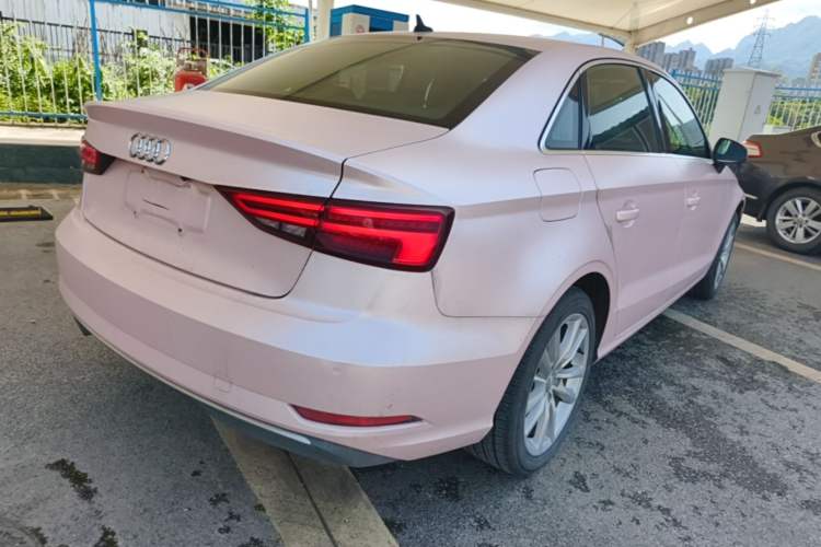 Used Audi A3 2019 Limousine 35 TFSI Ambition China V Rear Right 45 Deg