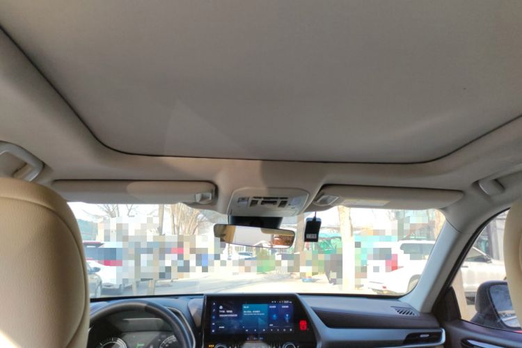 Used Toyota Highlander 2022 Dual-Engine 2.5L Four-Wheel Drive Prestige Version 7 Seats Headliner