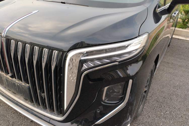 Used Hongqi HQ9 PHEV 2024 2.0T Four-Wheel Drive Business Edition Left Front Headlight