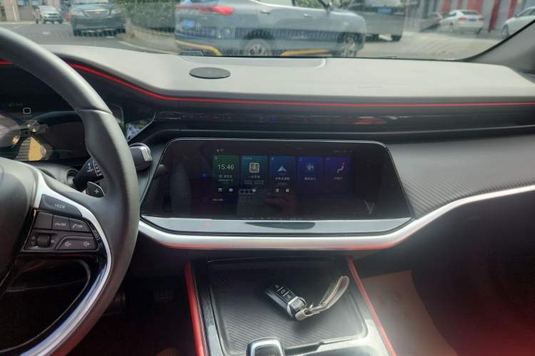 Used Dongfeng Aeolus Yixuan MAX 2021 1.5T Ultra-Stylish Trendsetter Edition Audio And AC Panel