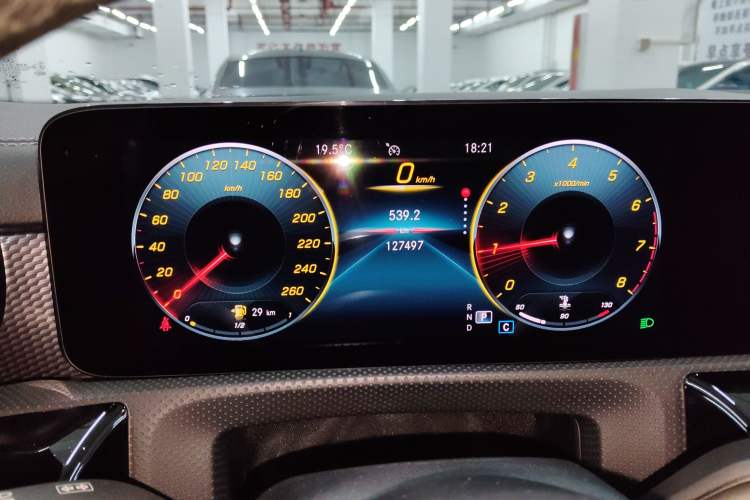 Used Mercedes-Benz A-Class 2021 A 200 L Sport Sedan Dynamic Model Instrument Cluster