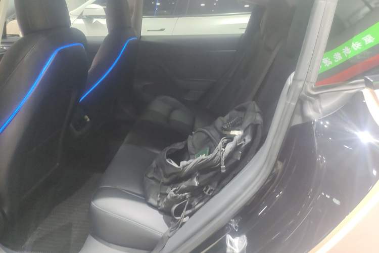 Used Tesla Model 3 2021 Standard Range Rear-Wheel Drive Upgraded Version 3D6 Left Rear Seat