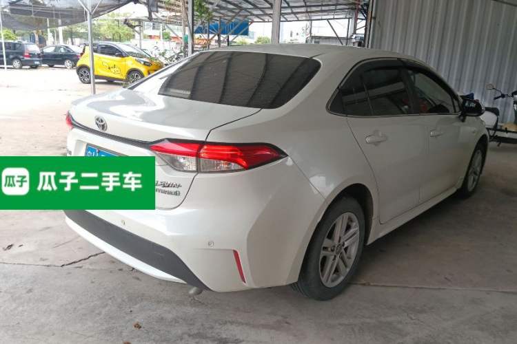 Used Toyota Levin 2019 Dual-Engine 1.8H E-CVT Entry-Level Model China VI Standard Rear Right 45 Deg