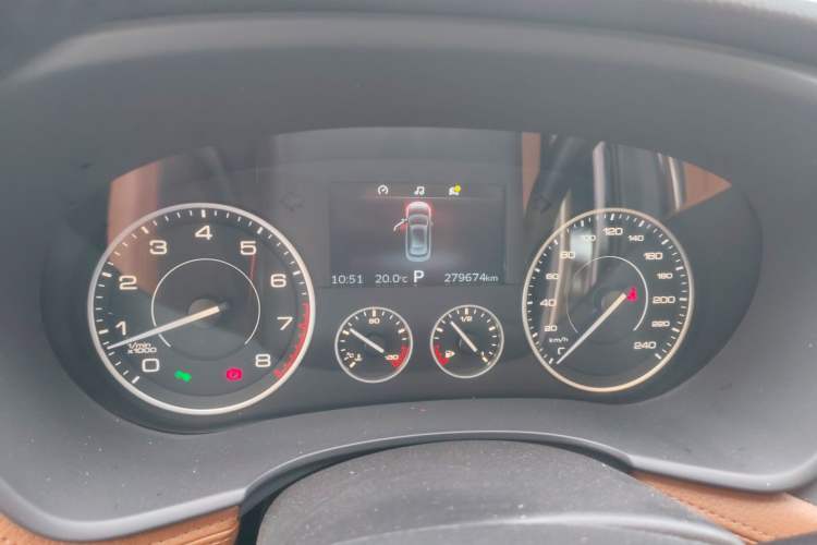 Used BORGWARD BX7 2016 28T Four-wheel Drive Luxury Edition 5 Seats Instrument Cluster