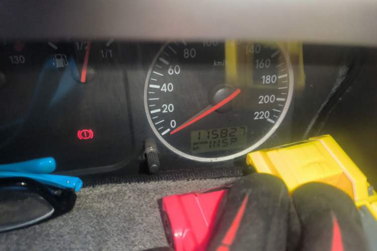 Used Volkswagen Santana Vista 2008 1.8L Manual Comfort Edition Odometer Close Up