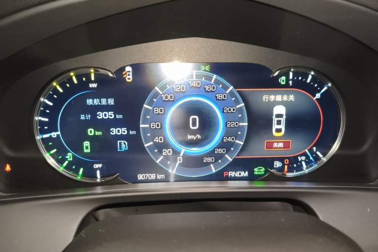 Used Cadillac CT6 PLUG-IN 2017 30E Elite Version Instrument Cluster