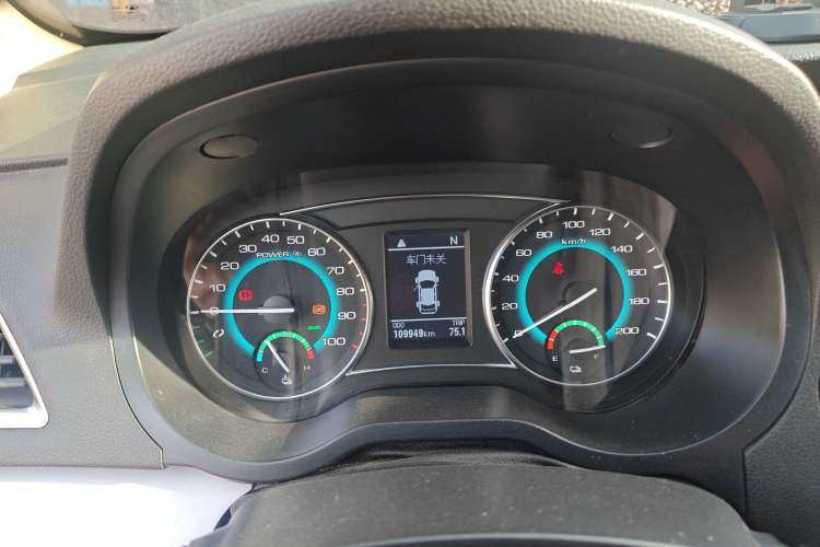 Used Great Wall C30 New Energy 2018 EV Upgraded Enjoyment Model Instrument Cluster