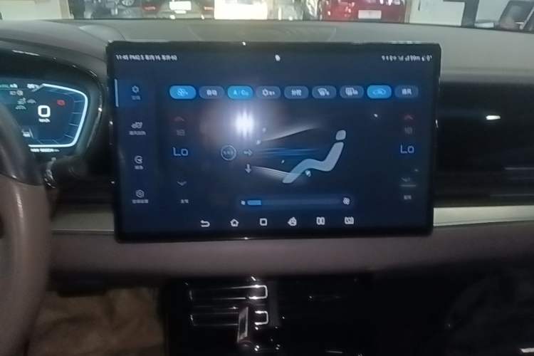 Used BYD Han 2023 EV Champion Edition 506KM Front-Wheel-Drive Premium Model Audio And AC Panel