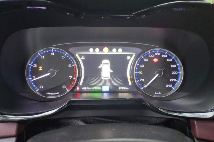 Used GAC Trumpchi GS8 2017 320T Four-Wheel Drive Luxury Smart Connectivity Version (7 Seats) Instrument Cluster