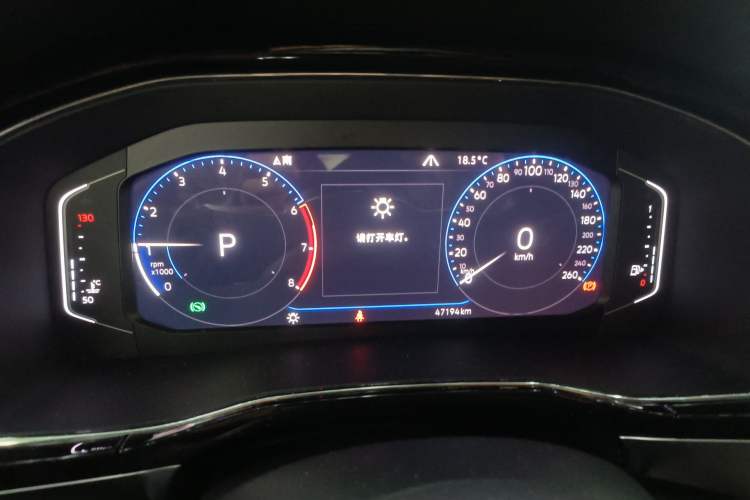 Used Volkswagen Teramont X 2020 380TSI Four-Wheel Drive Prestige Luxury Edition Instrument Cluster