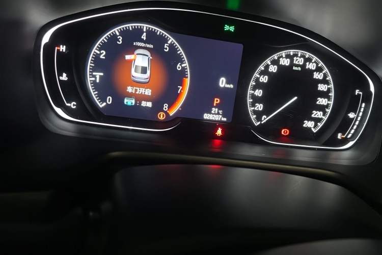 Used Honda Accord 2022 260TURBO Luxury Edition Odometer Close Up