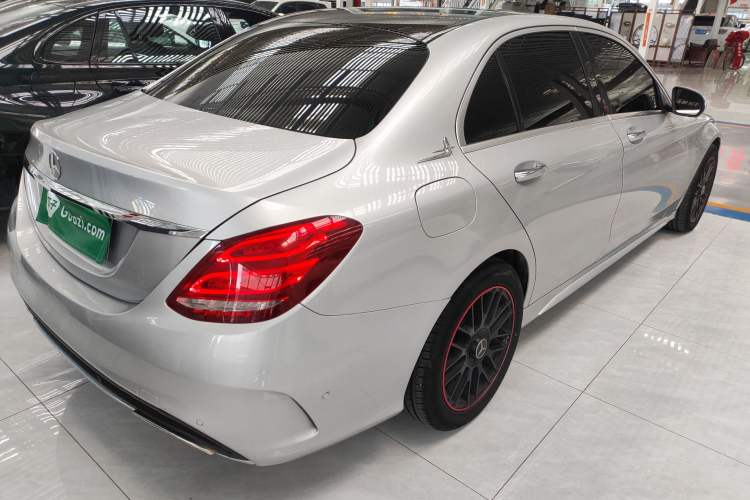 Used Mercedes-Benz C-Class 2015 Revised C 200 L Sport Edition Rear Right 45 Deg