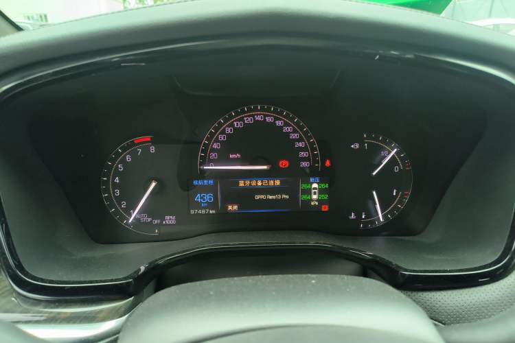 Used Cadillac XT5 2018 28E Four-Wheel Drive Tech Version Instrument Cluster