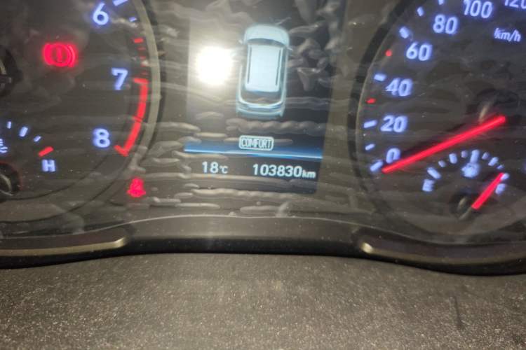 Used Hyundai ix35 2019 2.0L Automatic 2WD Zhiyong·Changxiang Edition China V Standard Odometer Close Up