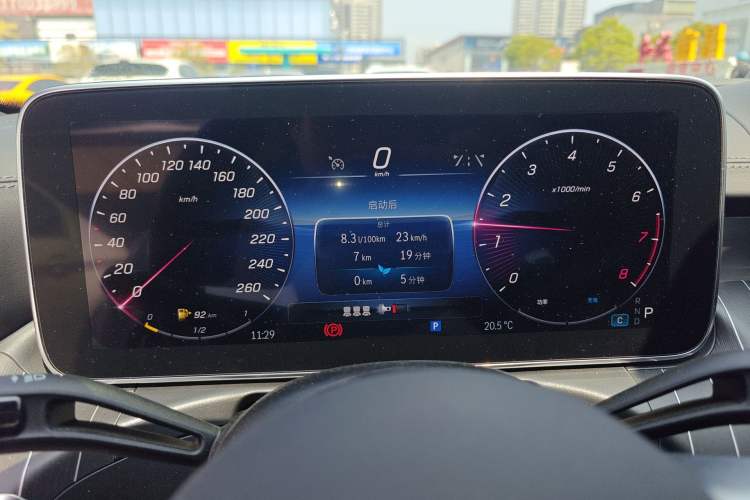 Used Mercedes-Benz C-Class 2022 Restyled C 200 L Sport Edition Instrument Cluster