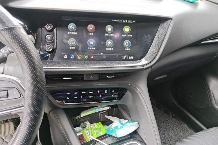 Used Buick Envision 2023 Encore S 552T Two-Wheel Drive Luxury Model Audio And AC Panel