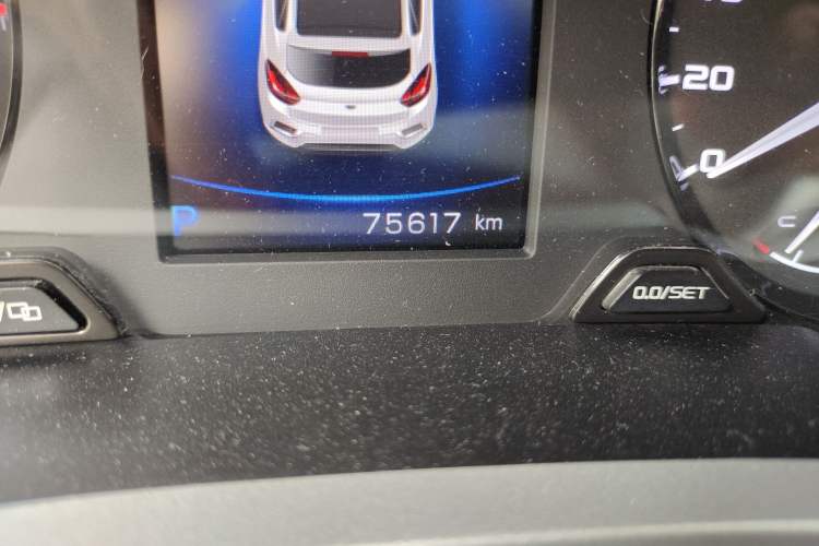 Used Geely Auto Emgrand GS 2019 1.4T CVT Edition Odometer Close Up