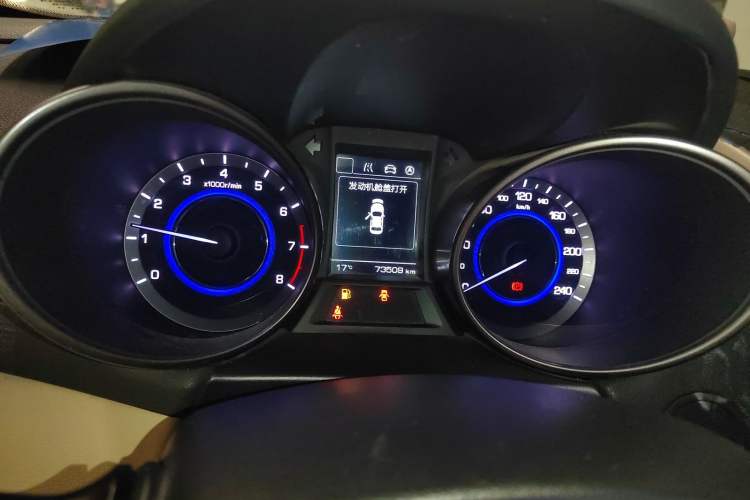 Used CHANGAN Eado 2016 1.6L Manual Fashion Edition Instrument Cluster