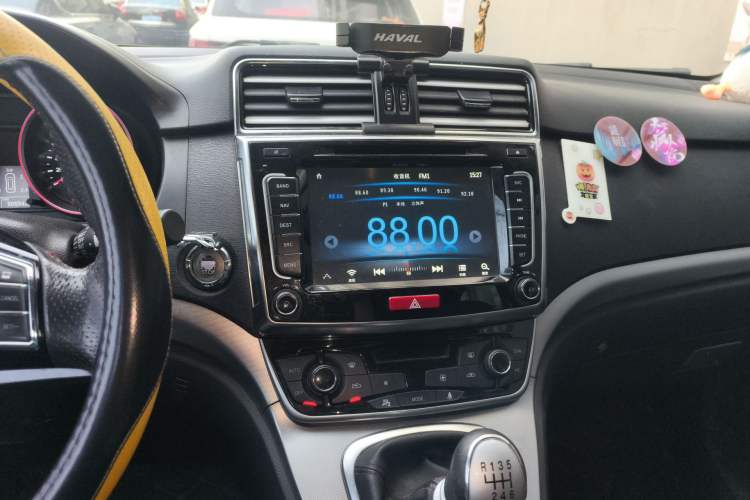 Used Haval H6 2017 Blue Label Sport Edition 1.5T Manual Two-Wheel Drive Elite Model Audio And AC Panel