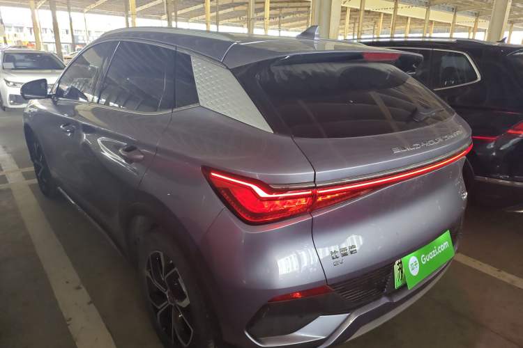 Used BYD Yuan PLUS 2023 Champion Edition 430KM Superior Model Rear Left 45 Deg