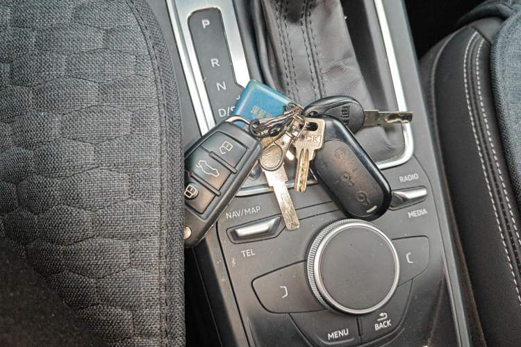 Used Audi Q2L 2020 35 TFSI Fashion Dynamic Model Vehicle Key