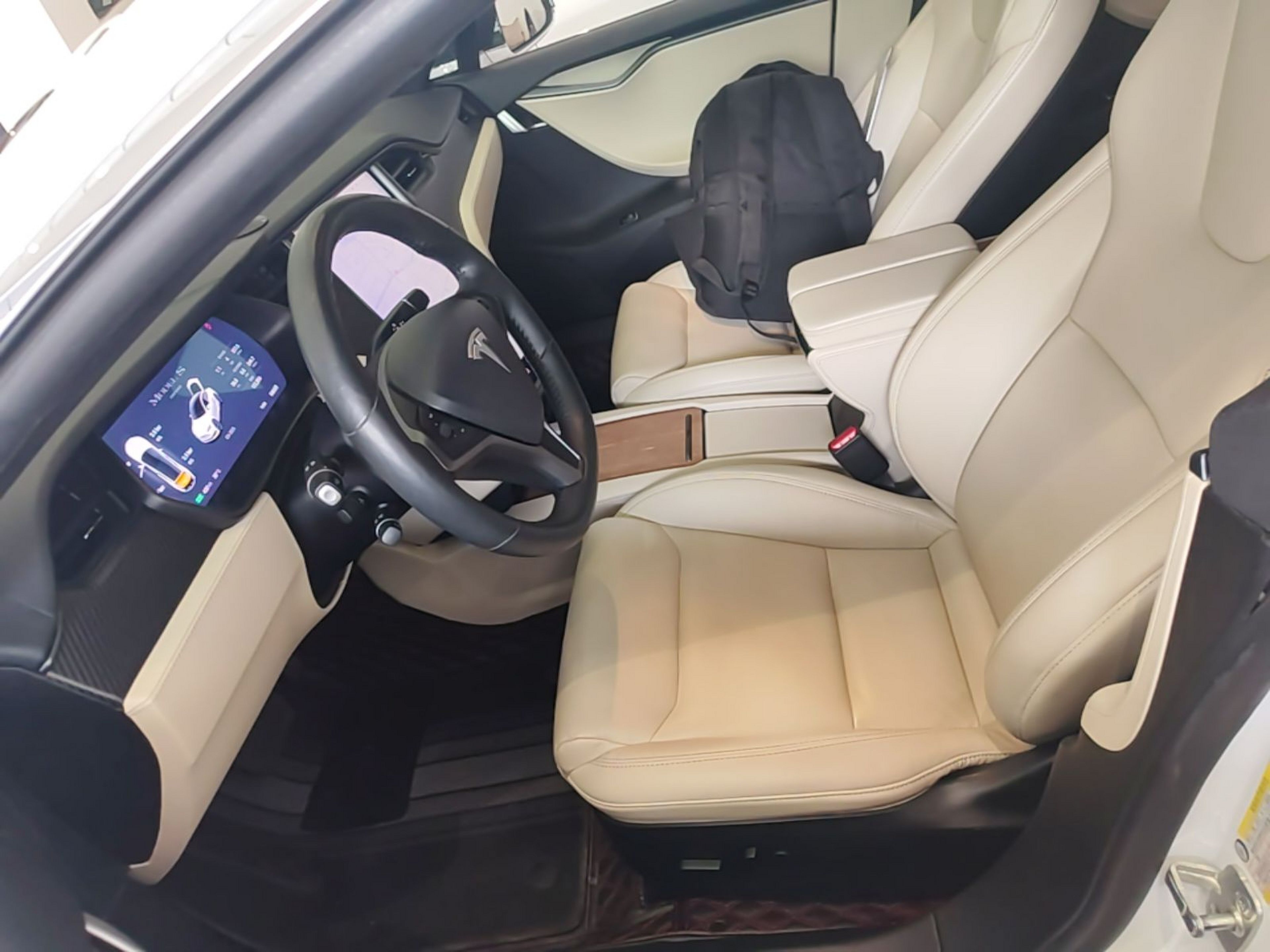 Vordere Reihe im Auto