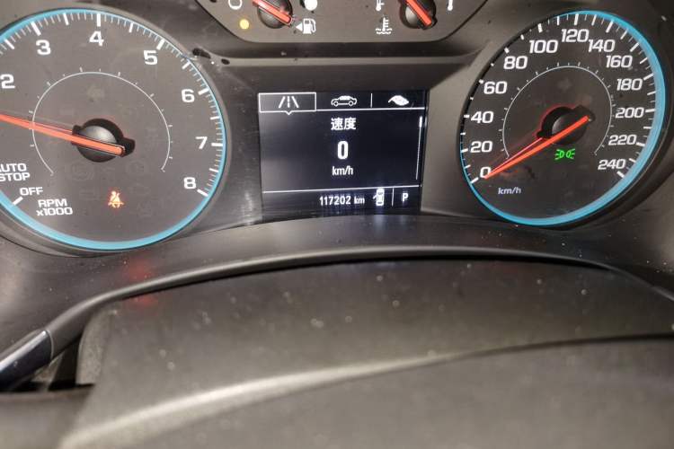 Used Chevrolet Equinox 2018 535T Automatic Chijie Edition Odometer Close Up