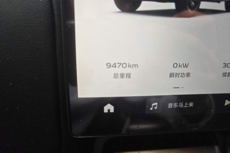 Used iCAR V23 2025 501 Four-Wheel Drive Intelligent Driving Version Odometer Close Up