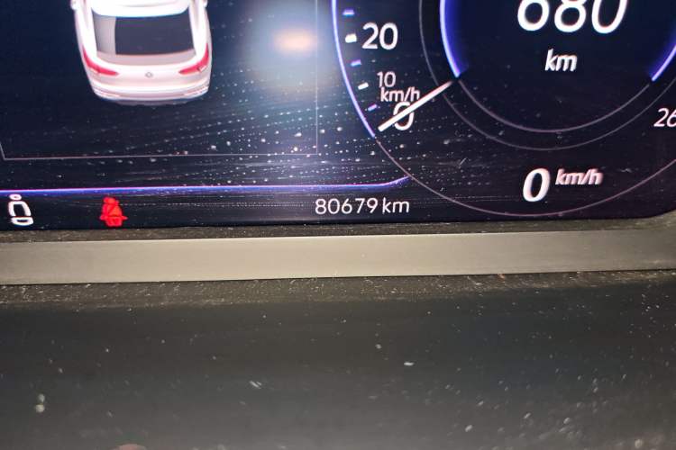 Used Volkswagen Tayron X 2020 330TSI Two-Wheel Drive Flagship Smart Connectivity Version Odometer Close Up