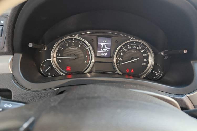 Used Suzuki Alivio 2015 1.6L Manual Comfort Model Instrument Cluster