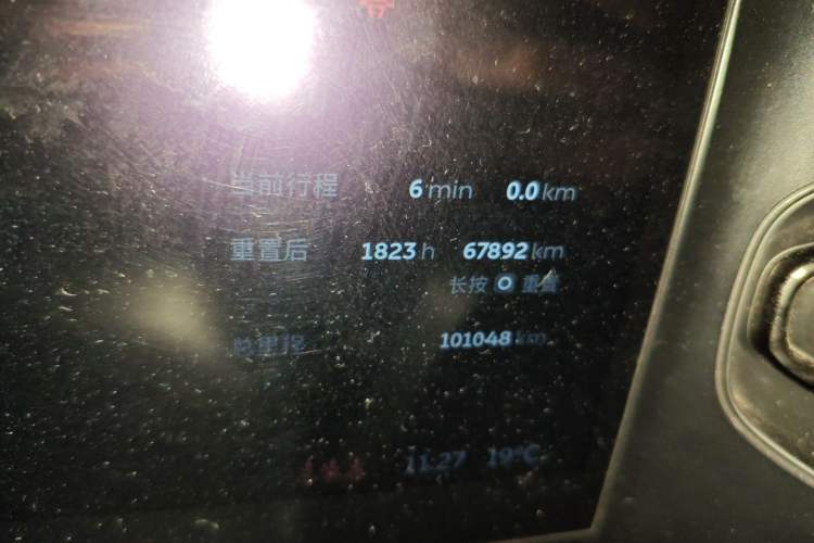 Used Nio ES6 2020 455KM Sport Edition Odometer Close Up