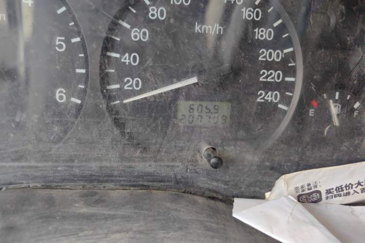 Used Ford Classic Transit 2009 2.8T Diesel Standard Version Short Wheelbase Mid-Roof JX493ZLQ3 Odometer Close Up