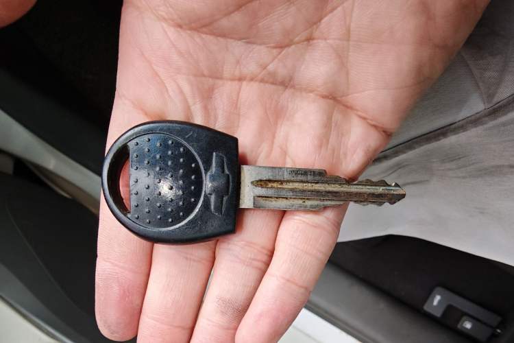 Used Chevrolet Sail 2013 Hatchback 1.2L AMT Ideal Edition Vehicle Key