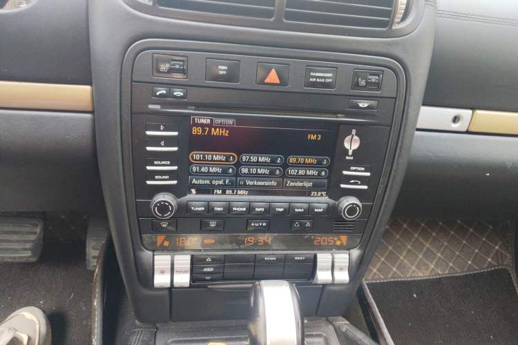 Used Porsche Cayenne 2007 Cayenne 3.6L Audio And AC Panel