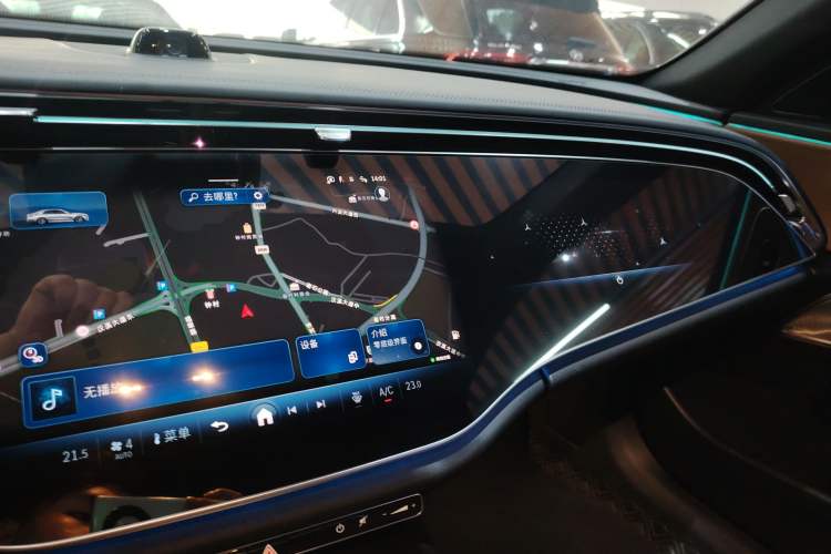 Used Mercedes-Benz E-Class 2024 E 300 L Luxury Model Audio And AC Panel