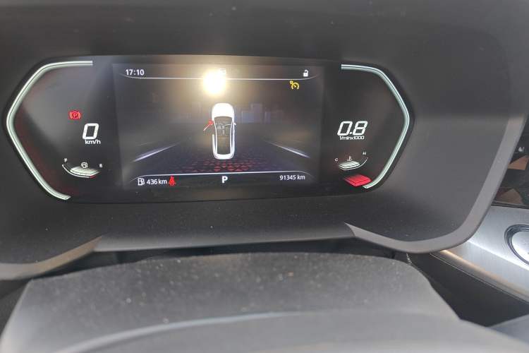 Used MG 5 2021 180 DVVT CVT Youth Luxury Edition Odometer Close Up